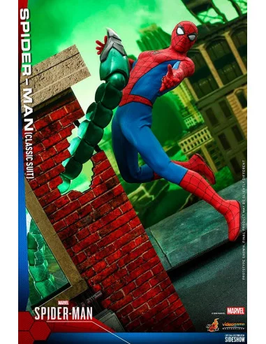 es::Marvel's Spider-Man Figura 1/6 Spider-Man (Classic Suit) Hot Toys 30 cm