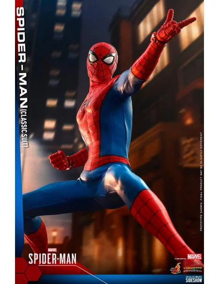 es::Marvel's Spider-Man Figura 1/6 Spider-Man (Classic Suit) Hot Toys 30 cm
