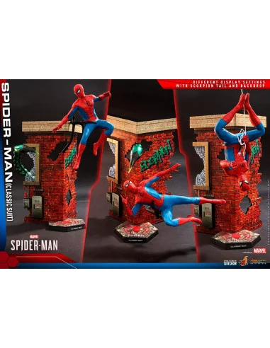 es::Marvel's Spider-Man Figura 1/6 Spider-Man (Classic Suit) Hot Toys 30 cm