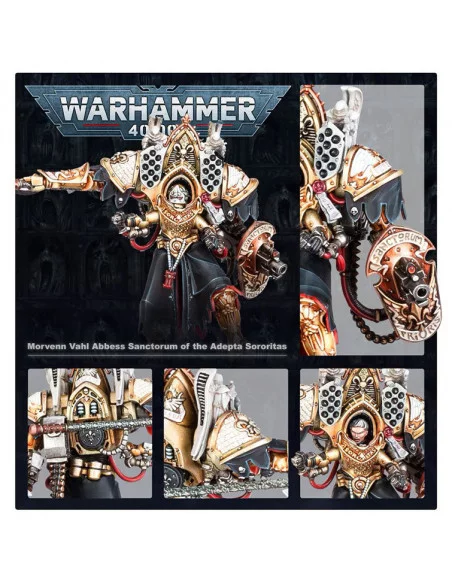 es::Morvenn Vahl, Abadesa Sanctorum del Adepta Sororitas - Warhammer 40,000