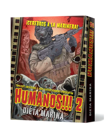 es::Humanos!!! 2: Dieta marina - Juego de tablero