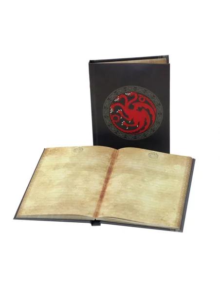 es::Juego de Tronos Libreta con luz Targaryen