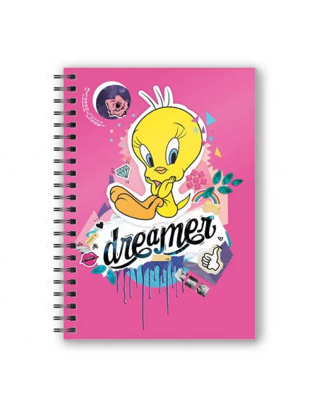 es::Looney Tunes Libreta Efecto 3D Tweety Dreamer