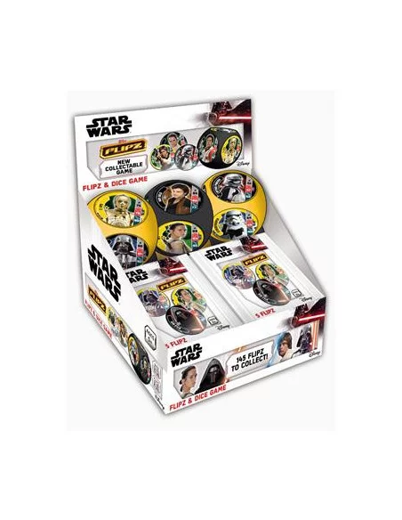 es::Star Wars Flipz-Display 24 sobres + 6 dados.