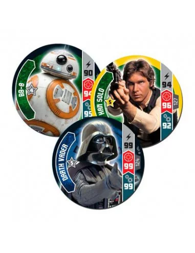es::Star Wars Flipz-Display 24 sobres + 6 dados.