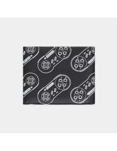 es::Nintendo Monedero Bifold SNES All Over Print 2