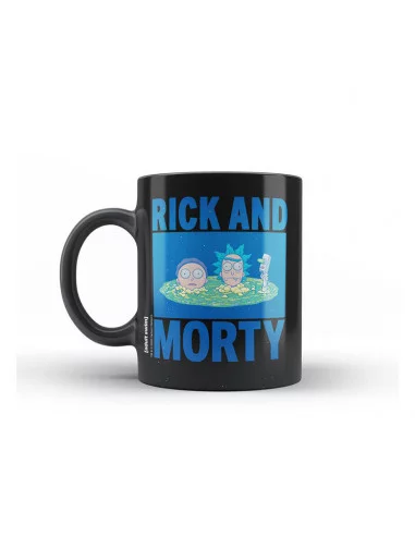 es::Rick y Morty Taza Portal (cabezas) 330 ml