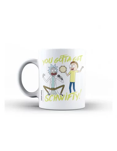 es::Rick y Morty Taza Schwifty 330 ml