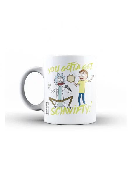 es::Rick y Morty Taza Schwifty 330 ml