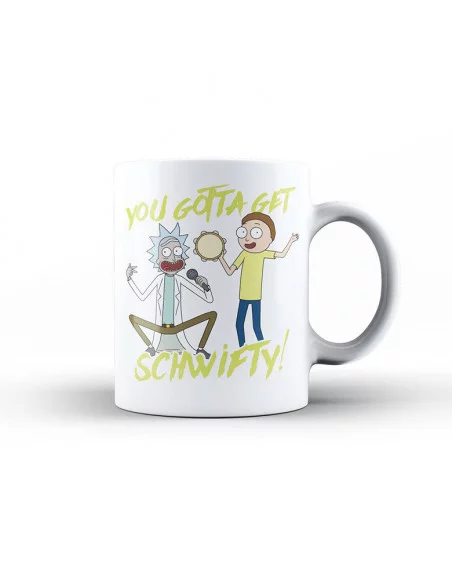 es::Rick y Morty Taza Schwifty 330 ml