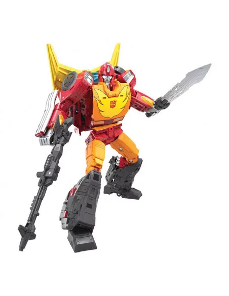 es::Transformers Generations WFT: Kingdom Figura Commander Class Rodimus Prime
