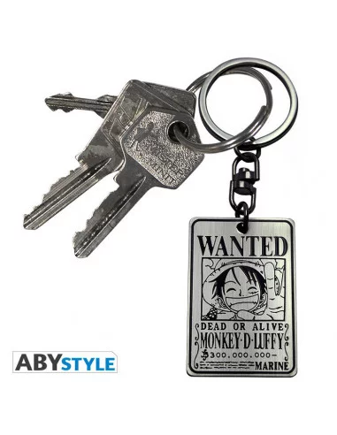 es::One Piece Llavero Wanted Luffy