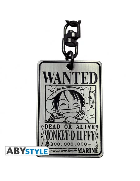 es::One Piece Llavero Wanted Luffy