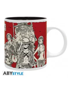es::One Piece Taza Tripulación de Luffy estilo japonés 320 ml