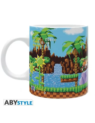 es::Sonic The Hedgehog Taza Retro 320 ml