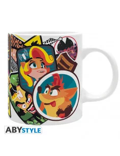 es::Crash Bandicoot Taza Pegatinas 320 ml