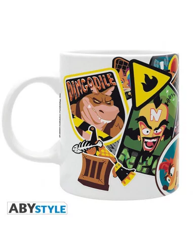 es::Crash Bandicoot Taza Pegatinas 320 ml