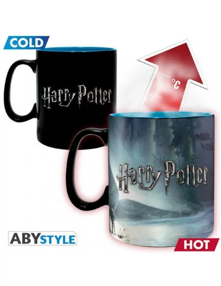 es::Harry Potter Taza con cambio de imagen Patronus 460 ml