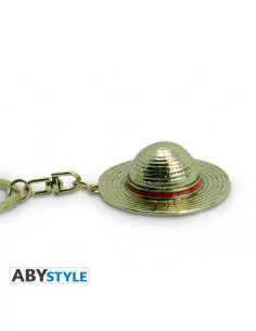 es::One Piece Llavero 3D Sombrero de paja