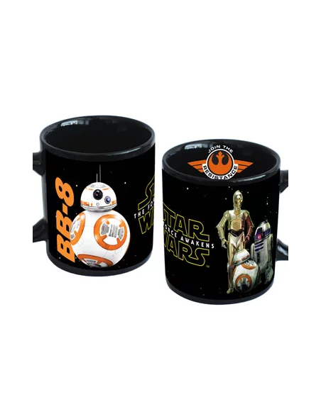 es::Star Wars Episodio VII Taza Cerámica Droids & BB-8