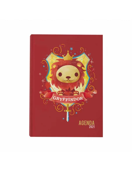es::Harry Potter Agenda 2021 Gryffindor Emblema infantil