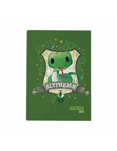 es::Harry Potter Agenda 2021 Slytherin Emblema infantil