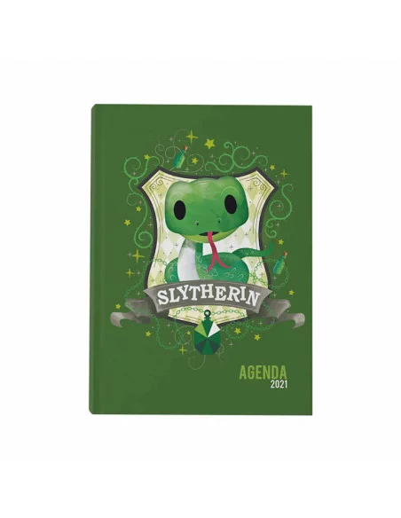 es::Harry Potter Agenda 2021 Slytherin Emblema infantil