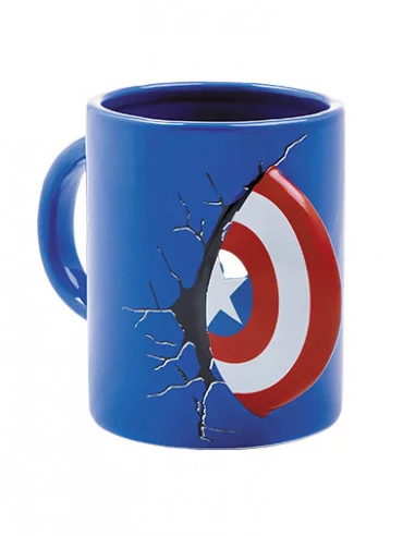 es::Marvel Mugs 04: Taza 3D Capitán América