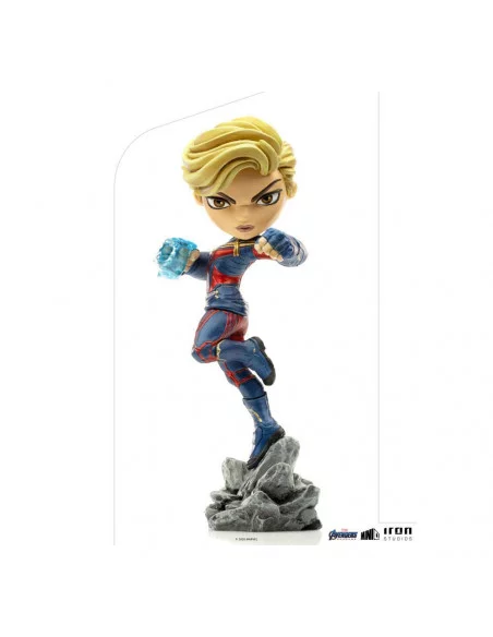 es::Los Vengadores Endgame Minifigura Mini Co.Captain Marvel 18 cm