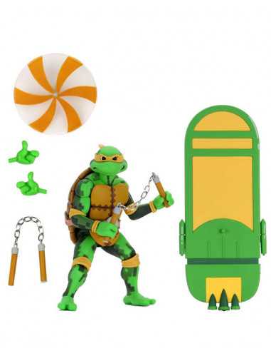 es::Tortugas Ninja: Turtles in Time Figura Michelangelo 18 cm 