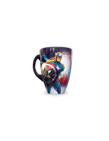 es::Marvel Mugs 29: Taza 3D: Capitán América e Iron Man