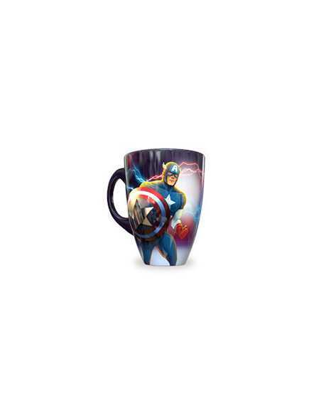 es::Marvel Mugs 29: Taza 3D: Capitán América e Iron Man