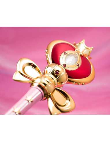 es::Sailor Moon Réplica Proplica 1/1 Spiral Heart Moon Rod Brilliant Color Edition 48 cm