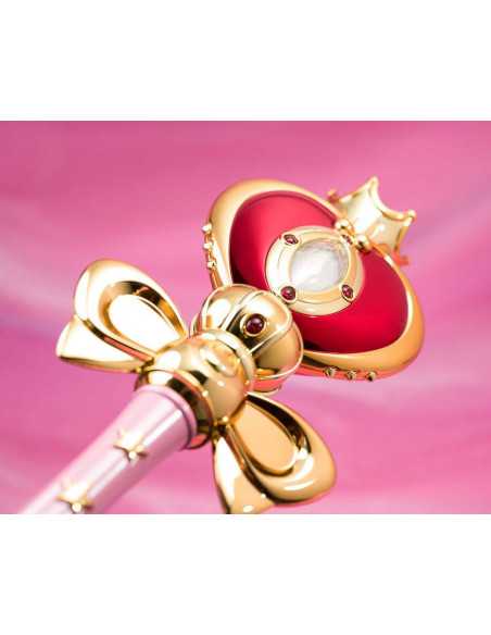 es::Sailor Moon Réplica Proplica 1/1 Spiral Heart Moon Rod Brilliant Color Edition 48 cm