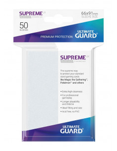 es::Ultimate Guard Supreme UX Sleeves Fundas de Cartas Tamaño Estándar Frosted (50) 