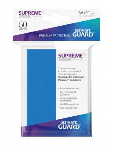 es::Ultimate Guard Supreme UX Sleeves Fundas de Cartas Tamaño Estándar Azul Real (50)