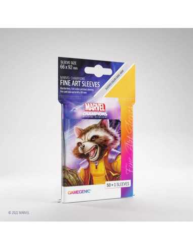 es::Marvel Champions Sleeves Rocket Raccoon