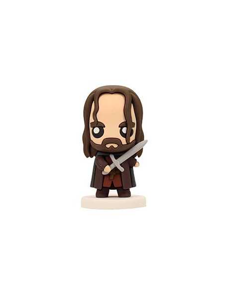 es::El Señor de los Anillos Minifigura Goma Pokis Aragorn 6 cm