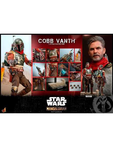es::Star Wars The Mandalorian Figura 1/6 Cobb Vanth Hot Toys 31 cm