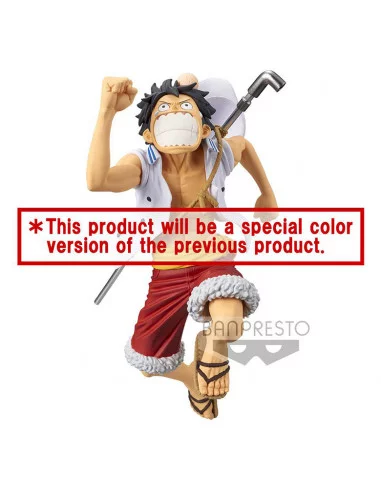 es::One Piece Estatua magazine Monkey D. Luffy Special Color Version 17 cm