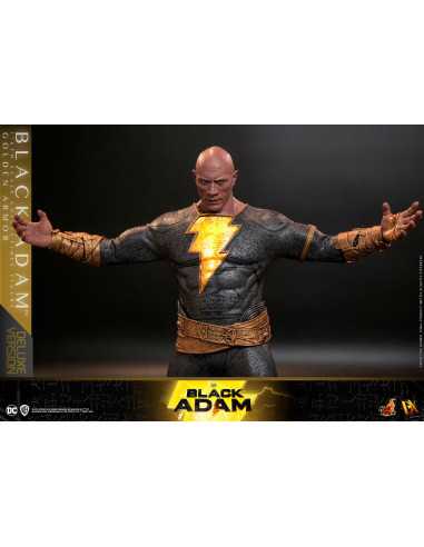 es::Black Adam Figura DX 1/6 Black Adam (Golden Armor) Deluxe Version Hot Toys 33 cm