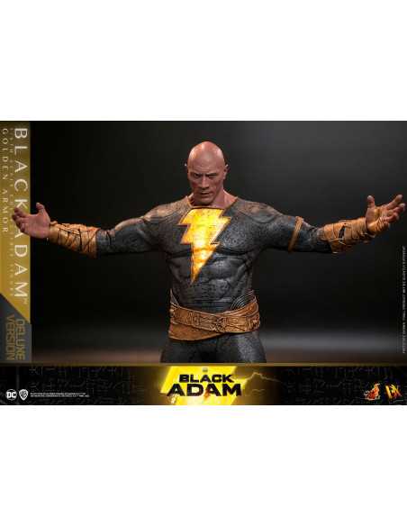 es::Black Adam Figura DX 1/6 Black Adam (Golden Armor) Deluxe Version Hot Toys 33 cm