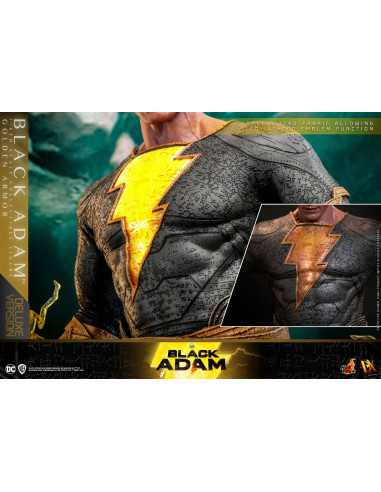 es::Black Adam Figura DX 1/6 Black Adam (Golden Armor) Deluxe Version Hot Toys 33 cm