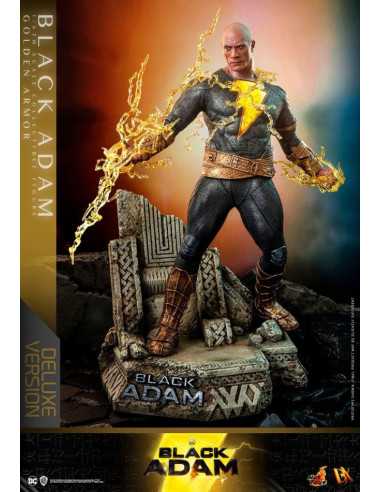 es::Black Adam Figura DX 1/6 Black Adam (Golden Armor) Deluxe Version Hot Toys 33 cm