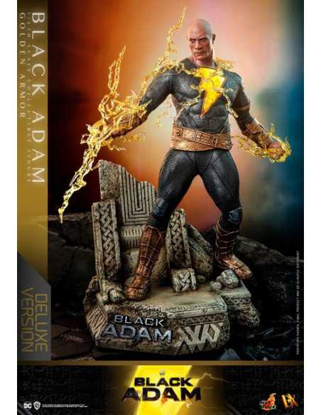 es::Black Adam Figura DX 1/6 Black Adam (Golden Armor) Deluxe Version Hot Toys 33 cm