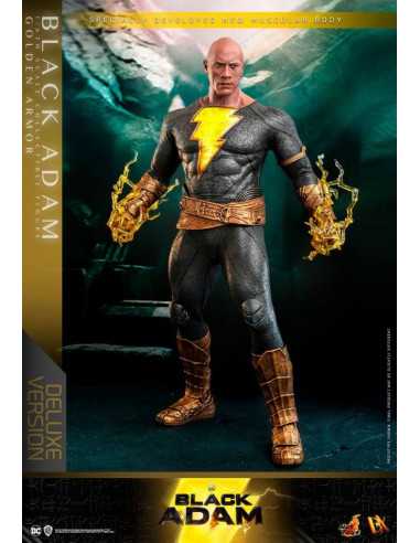 es::Black Adam Figura DX 1/6 Black Adam (Golden Armor) Deluxe Version Hot Toys 33 cm