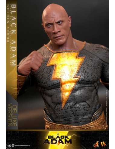 es::Black Adam Figura DX 1/6 Black Adam (Golden Armor) Deluxe Version Hot Toys 33 cm