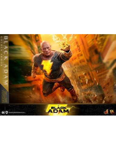 es::Black Adam Figura DX 1/6 Black Adam (Golden Armor) Deluxe Version Hot Toys 33 cm