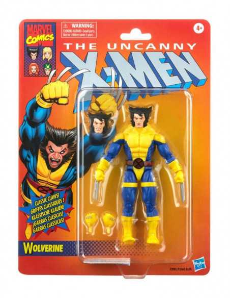 es::Marvel Legends The Uncanny X-Men Figura Retro Wolverine 15 cm