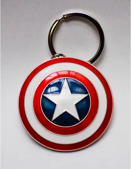 es::Marvel Comics Llavero metálico Captain America Shield